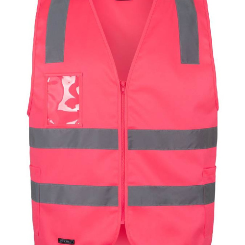 JB'S HI VIS (D+N) ZIP SAFETY VEST  Thumbnail
