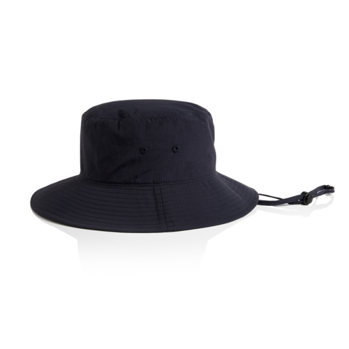 Nylon Wide Brim Bucket Hat Thumbnail