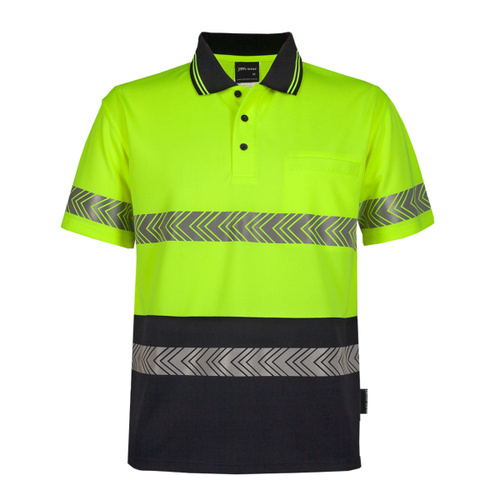 JB's HV S/S SEGMENTED TAPE POLO Thumbnail