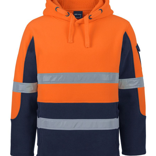 JB's Hi Vis D+N 450g Pull Over Shepherd Hoodie Thumbnail
