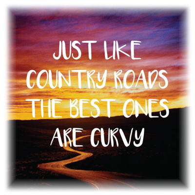 Country Roads At Dusk Thumbnail